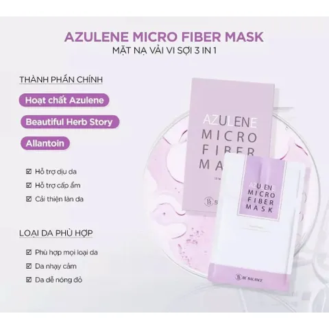 Mặt Nạ Vải Vi Sợi Be’Balance 3in1 (10 Miếng/Hộp) – Cấp Ẩm, Làm Dịu & Phục Hồi Da Hiệu Quả 387860