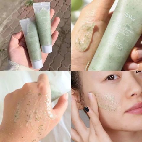 Tẩy Tế Bào Chết Huxley Scrub Mask Sweet Therapy 120g - Mặt Nạ Tẩy Tế Bào Chết Dưỡng Ẩm, Làm Sạch Nhẹ Nhàng, Da Mịn Màng