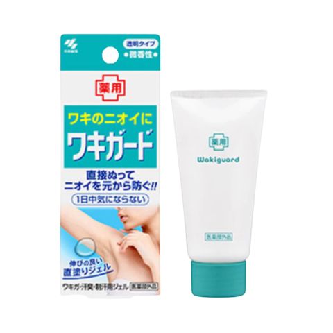 Gel Khử Mùi Hôi Nách Kobayashi Nhật Bản - Kiểm Soát Mồ Hôi 3-5 Ngày, Không Ố Vàng Áo, Dưỡng Trắng Da Nách 50g