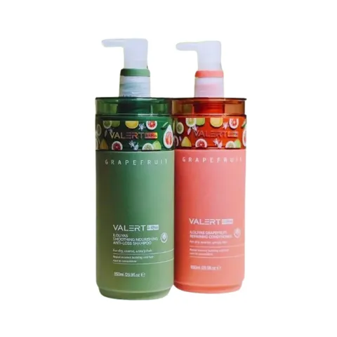 Dầu Gội Xả Bưởi Valert Grapefruit 850ml – Phục Hồi Tóc Hư Tổn, Chống Rụng Và Kích Thích Mọc Tóc