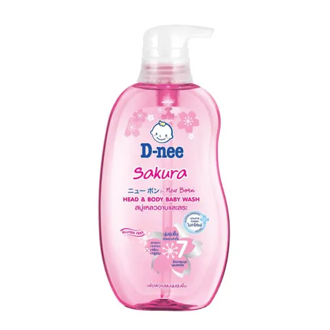 Sữa Tắm Gội Toàn Thân Cho Bé D-nee 380ml – Dịu Nhẹ, Dưỡng Ẩm, Không Cay Mắt