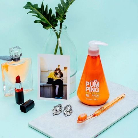 Kem Đánh Răng Perioe Pumping Hương Cam 285g – Tươi Mát, Dạng Chai Bơm Tiện Lợi, Dùng Cho Cả Gia Đình 387914