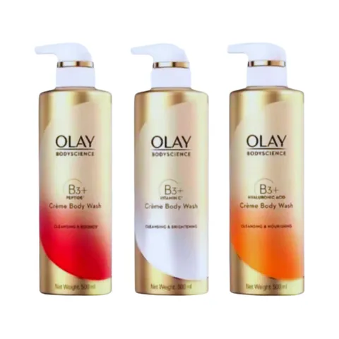 Sữa Tắm Trắng Da, Dưỡng Ẩm, Phục Hồi Olay B3+ Bodyscience Vitamin C Thái Lan 500ml