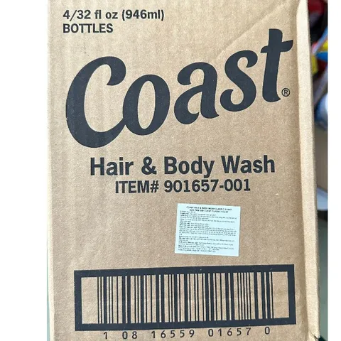 Sữa Tắm Gội Toàn Thân Coast Hair & Body Wash Mỹ 946ml – Sạch Sâu, Thơm Lâu, Mát Lạnh Sảng Khoái