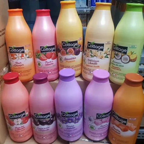 Sữa Tắm Cottage Shower Gel & Bath Milk 750ml – Dưỡng Ẩm, Làm Sạch Dịu Nhẹ, Mẫu Mới