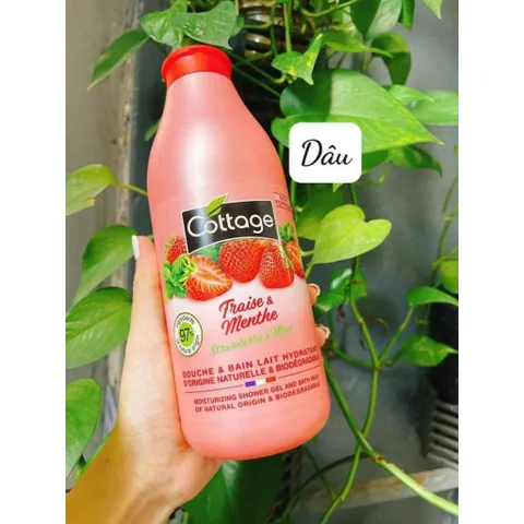 Sữa Tắm Cottage Shower Gel & Bath Milk 750ml – Dưỡng Ẩm, Làm Sạch Dịu Nhẹ, Mẫu Mới