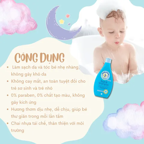 Sữa Tắm Gội Penaten Đức 2in1 400ml – Chống Cảm Cúm, Giảm Ho, An Toàn Cho Bé, Dưỡng Ẩm, Dịu Nhẹ