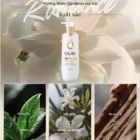 Sữa Tắm Dưỡng Da Olay Fresh Outlast Body Wash 500ml – Sáng Mịn & Ngăn Ngừa Lão Hóa - Bản Trung 2025 387937