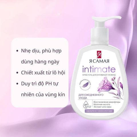 Dung Dịch Vệ Sinh Phụ Nữ Ya Samaya Intimate 265ml - Làm Sạch Dịu Nhẹ, An Toàn Cho Da Nhạy Cảm, Phù Hợp Sử Dụng Hằng Ngày