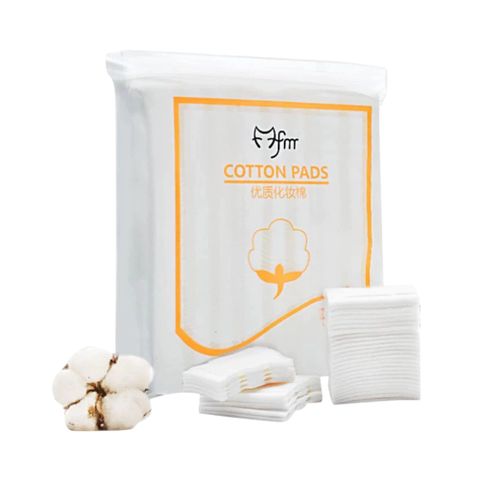 Bông Tẩy Trang Cotton Pad 3 Lớp Chính Hãng – Bịch Cam 222 Miếng / Bịch Hồng 200 Miếng, Dịu Nhẹ, Không Xơ, Thấm Hút Tốt