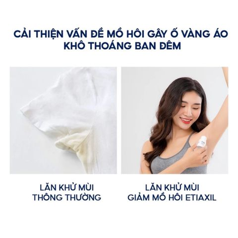 Lăn Khử Mùi Etiaxil Sensitive 15ml - Ngăn Mồ Hôi & Khử Mùi Suốt 72 Giờ Dành Cho Da Nhạy Cảm, An Toàn & Hiệu Quả