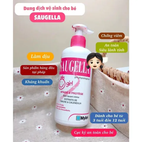 Dung Dịch Vệ Sinh Saugella Girl 200ml – Dành Cho Bé Gái 3-12 Tuổi, Làm Sạch Dịu Nhẹ, Chống Kích Ứng 387991