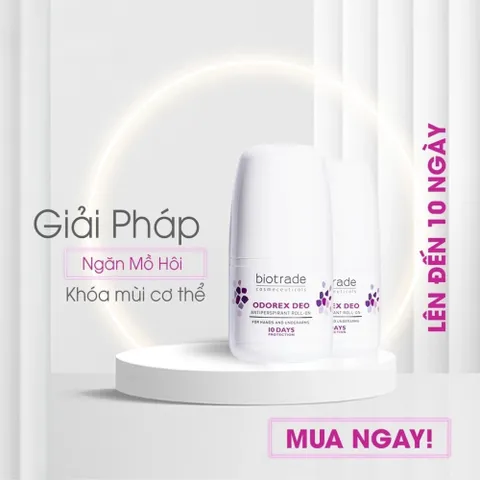 Lăn Khử Mùi Odorex Deo Antiperspirant Roll-on - 20ml – Ngăn Mồ Hôi & Khử Mùi Lâu Dài 10–14 Ngày 387992