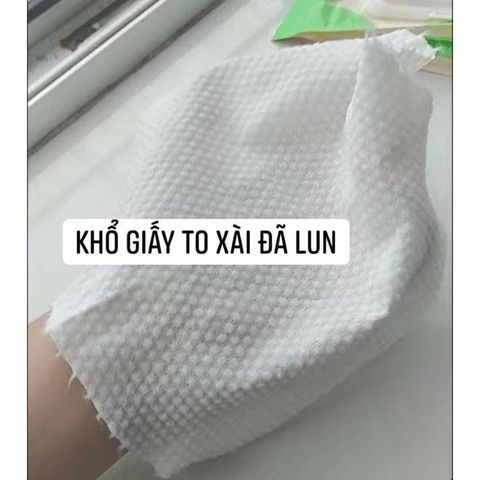 Khăn Lau Mặt Khô Tẩy Trang Đa Năng Animerry Cotton Cao Cấp – 120 Miếng 387999
