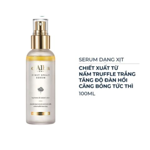 Xịt Khoáng Dạng Serum d'Alba Truffle Trắng - Cấp Ẩm, Làm Dịu Da, Ngừa Lão Hóa - Dưỡng Da Nhạy Cảm Hàn Quốc 100ml