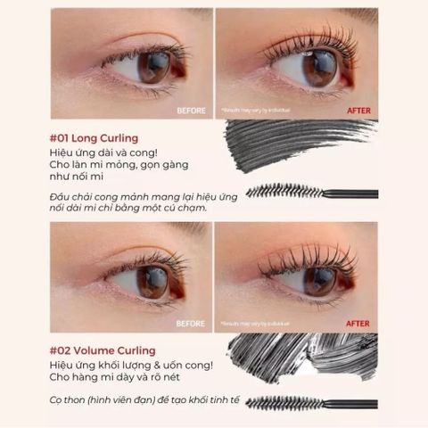 Chuốt Mi Mascara Clio Kill Lash Superproof 7g - Mi Cong, Dài & Dày Tự Nhiên, Chống Lem, Dưỡng Mi Bền Đẹp, Xuất Xứ Hàn Quốc