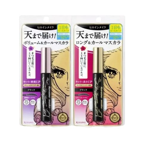 Chuốt Mi Mascara Kiss Me Dạng Màng Film - Mi Cong Vút, Dài Mượt, Chống Nước, Dưỡng Mi Khỏe Mạnh, Đẹp Tự Nhiên