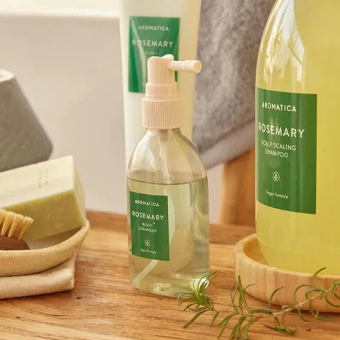 Xịt Dưỡng Chân Tóc Aromatica Hương Thảo 100ml - Ngăn Rụng Tóc, Dưỡng Da Đầu Khỏe Mạnh, Tăng Cường Tóc Mọc Chắc Khỏe