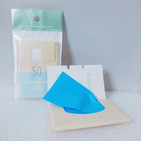 Giấy Thấm Dầu Hàn Quốc TFS Daily Beauty Tools - Hút Dầu Thừa, Giữ Da Khô Thoáng, Bảng 50 Tờ Đem Theo, Tiện Lợi