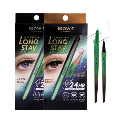 Bút Kẻ Mắt Nước Lâu Trôi Browit Aurora - Eyeliner Chống Nước, Dễ Sử Dụng, Cho Đường Kẻ Sắc Nét Tự Nhiên 15g