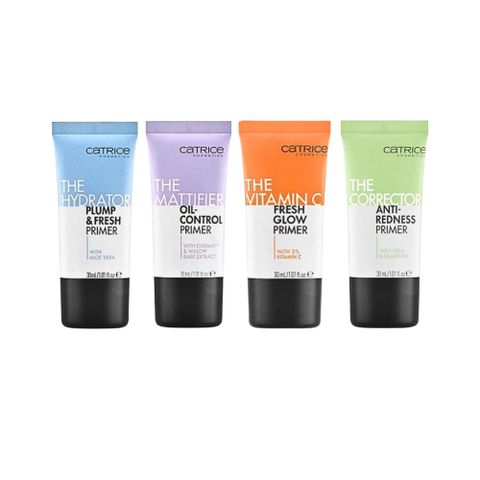 Kem Lót Dưỡng Ẩm Catrice Primer 30ml - Kiềm Dầu, Se Khít Lỗ Chân Lông, Phù Hợp Da Dầu, Da Khô, Da Nhạy Cảm, Tạo Hiệu Ứng Glowy