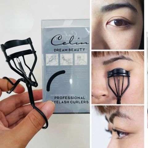 Kẹp Mi CeLin Đệm Silicon Cao Cấp - Giúp Mi Cong Tự Nhiên, Thiết Kế Công Thái Học, Phù Hợp Mọi Trình Độ Trang Điểm