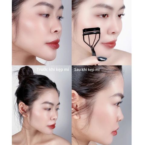 Kẹp Mi CeLin Đệm Silicon Cao Cấp - Giúp Mi Cong Tự Nhiên, Thiết Kế Công Thái Học, Phù Hợp Mọi Trình Độ Trang Điểm
