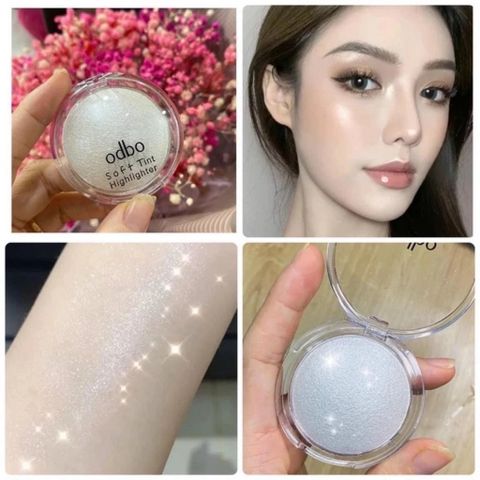 Phấn Bắt Sáng Odbo Soft Tint Highlighter 4g - Hạt Phấn Mịn, Bám Màu Lâu, Tạo Hiệu Ứng Glow Tự Nhiên Cho Làn Da Rạng Rỡ