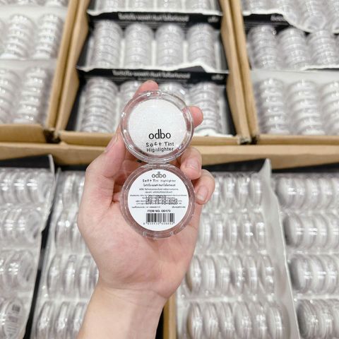 Phấn Bắt Sáng Odbo Soft Tint Highlighter 4g - Hạt Phấn Mịn, Bám Màu Lâu, Tạo Hiệu Ứng Glow Tự Nhiên Cho Làn Da Rạng Rỡ