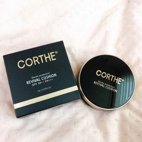 Phấn Nước Corthe Dermo Protection Revival Cushion Tone 21 Natural SPF50+ PA+++ - Che Phủ Mịn Lâu Trôi, Bảo Vệ Da Tự Nhiên