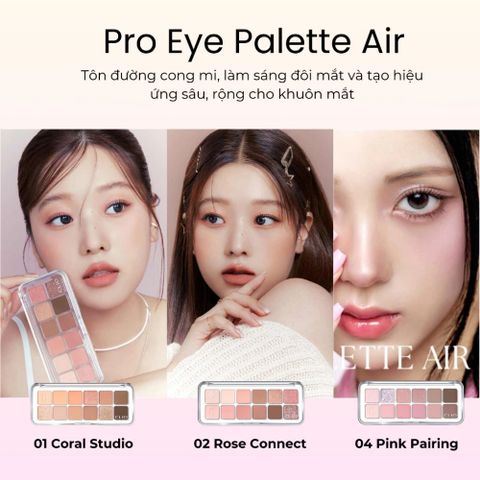 Bảng Phấn Mắt Clio Pro 12 Ô Every Fruit Grocery - Phấn Mắt Siêu Mịn, Lấp Lánh, Hàn Quốc