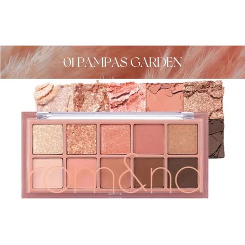 Bảng Phấn Mắt Romand 10 Ô Better Than Eye Palette - Màu Lấp Lánh, Dễ Tán, Phấn Mịn Bám Lâu, Thiết Kế Tiện Lợi