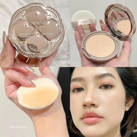 Phấn Phủ Canmake Marshmallow Finish Powder SPF50 PA+++ - Lớp Phủ Mịn Nhẹ Tự Nhiên, Kiềm Dầu Xuất Sắc cho Da Nhạy Cảm
