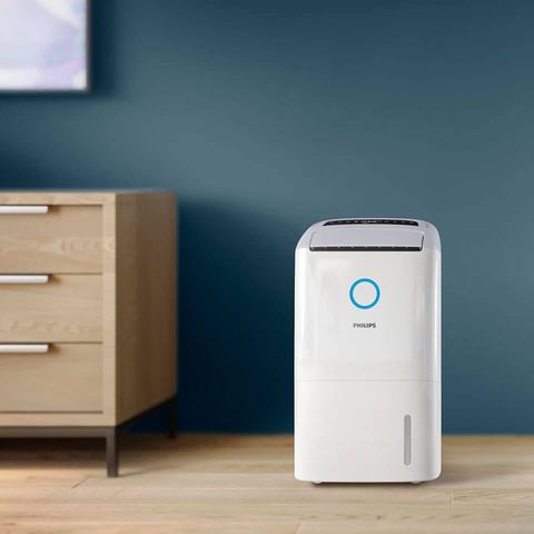 Máy Hút Ẩm Philips DE3306/11 - Hiệu Quả 34,3 L/D cho Phòng Lên đến 150 m³, Công Nghệ AeraSense và Chế Độ Sấy Quần Áo