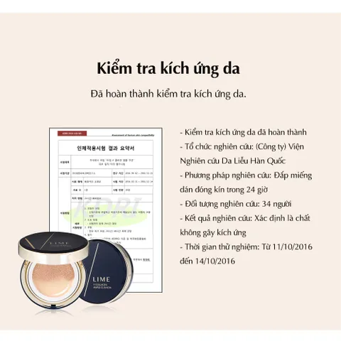 Phấn Nước Cushion Lime Hàn Quốc – Da Đẹp Lên Tông, Mịn Màng Cả Ngày 388165