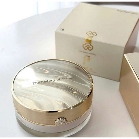 Phấn Phủ Bột WHOO Gongjinhyang Mi Luxury 28g - Kiềm Dầu, Che Phủ Mịn Da, Dưỡng Da Đổng Y, Tạo Hiệu Ứng Căng Mịn, Phù Hợp Mọi Loại Da