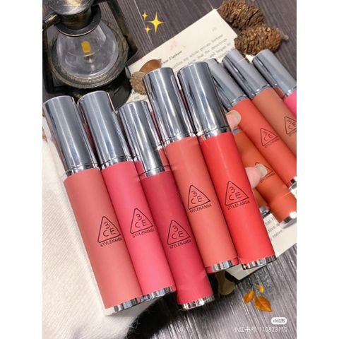 Son Sáp Lì 3CE Hazy Lip Clay 4g - Lì Mịn Như Sương, Thoải Mái và Lên Màu Chuẩn Đẹp, Phù Hợp Mọi Tone Da