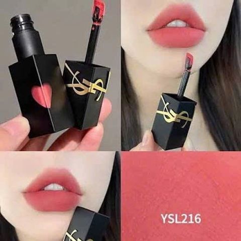 Son Kem Lì YSL full size 5.5ml – Bộ 6 Màu Hot Trend 416, 440, 610, 620, 621, 622 Dưỡng Ẩm, Lâu Phai Chất Lượng Cao