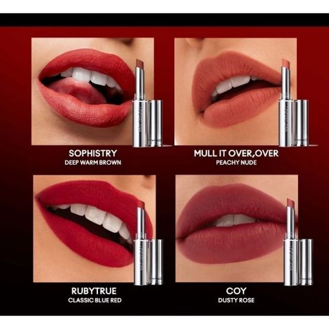 Son Thỏi Siêu Lì M*A*C Locked Kiss 24H - Son Môi Lâu Trôi, Cảm Giác Nhẹ Nhàng, Công Nghệ FlexiLock, Độ Che Phủ Tốt