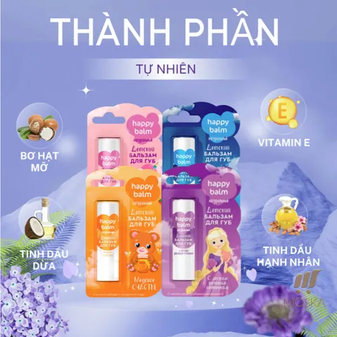Son Dưỡng Môi Cho Bé Fito Cosmetics Nga 3.6g – Chiết Xuất Tự Nhiên, Lành Tính, Dưỡng Ẩm Môi Mềm Mịn