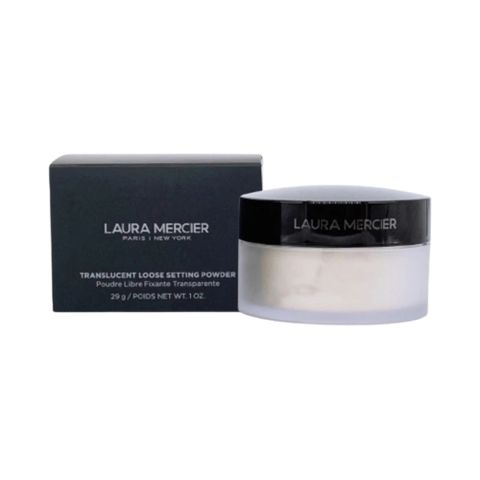 Phấn Phủ Không Màu Dạng Bột Laura Mercier 29g - Kiềm Dầu, Giữ Lớp Nền Tự Nhiên, Không Gây Mụn, Phù Hợp Mọi Loại Da