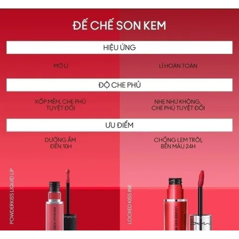 Son Kem Siêu Lì MAC Locked Kiss Ink 24H - Màu Lên Chuẩn, Nhẹ Môi, Lâu Trôi, Dưỡng Ẩm, Thiết Kế Sang Trọng