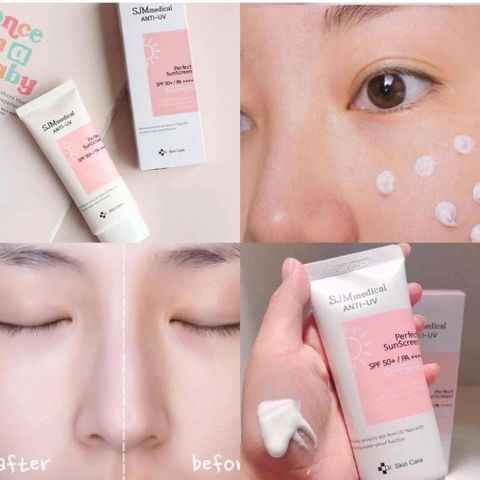 Kem Chống Nắng SJM Medical SPF50++++ - Bảo Vệ Da Mềm Mịn, Chống Nắng Vượt Trội 50ml, Phù Hợp Mọi Loại Da