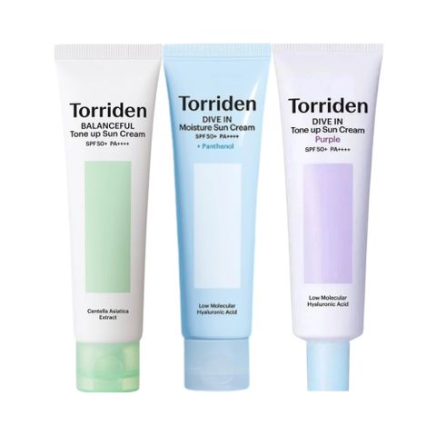 Kem Chống Nắng Torriden DIVE-IN Tone Up SPF50+ PA++++ 50ml - Nâng Tông Da Tự Nhiên, Chống Nắng Toàn Diện, Cấp Ẩm, Dành Cho Da Vàng, Da Xỉn Màu