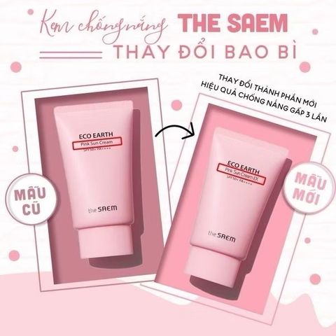 Kem Chống Nắng The Saem Eco Earth Power SPF50+ PA++++ 50ml - Dưỡng Ẩm, Nâng Tone, Bảo Vệ Da Tối Ưu cho Da Nhạy Cảm
