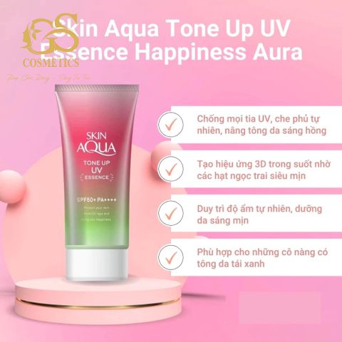 Kem Chống Nắng Nâng Tone Sunplay Skin Aqua Lavender SPF50+ PA++++ 50g - Giúp làm sáng da và bảo vệ tối ưu cho da nhạy cảm