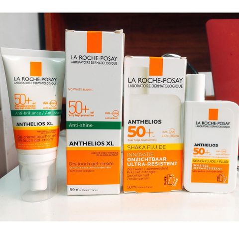 Kem Chống Nắng La Roche-Posay Kiểm Soát Dầu SPF50+ PA++++ 50ml - Gel-Cream Dành Cho Da Dầu, Mụn, Nhạy Cảm, Không Nhờn Rít