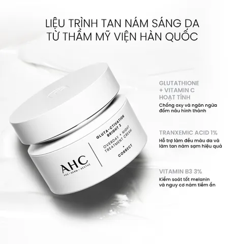 Kem Dưỡng Kiêm Mặt Nạ Ngủ AHC 50ml - Nâng Cơ Săn Chắc Da & Sáng Da Mờ Nám 388314