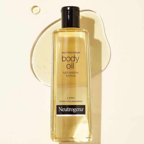 Dầu Dưỡng Thể Neutrogena Body Oil Light Sesame Formula 250ml – Dưỡng Da Căng Bóng, Mềm Mại Tự Nhiên 388348
