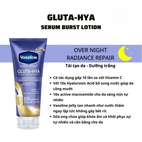 Sữa Dưỡng Thể Vaseline Healthy Bright Body Lotion 300ml - Dưỡng Ẩm, Làm Sáng, Phục Hồi Da 388350